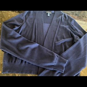 LONG TALL SALLY Navy Shrug Medium